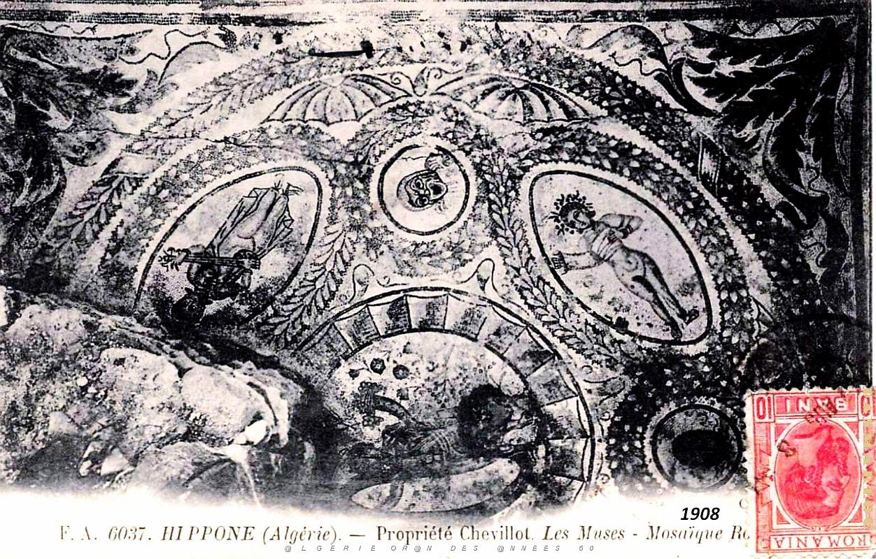 Bone - Hippone - Propriete Chevillot - Muses Mosaique - 1908.jpg
